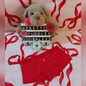 💎 Victoria's Secret Logo Micro Shine Shortie / Boyshort Panty 💎